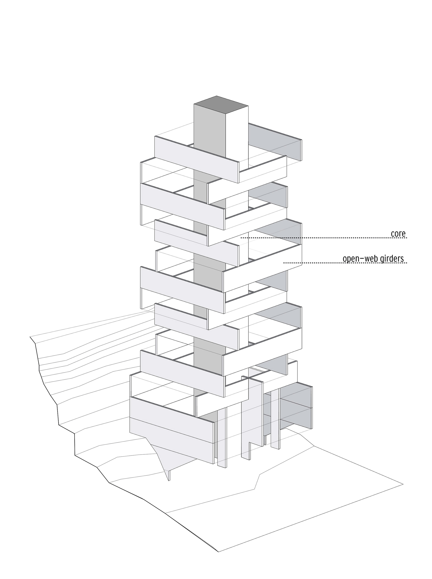 amazon tower XIV architectural plans 1