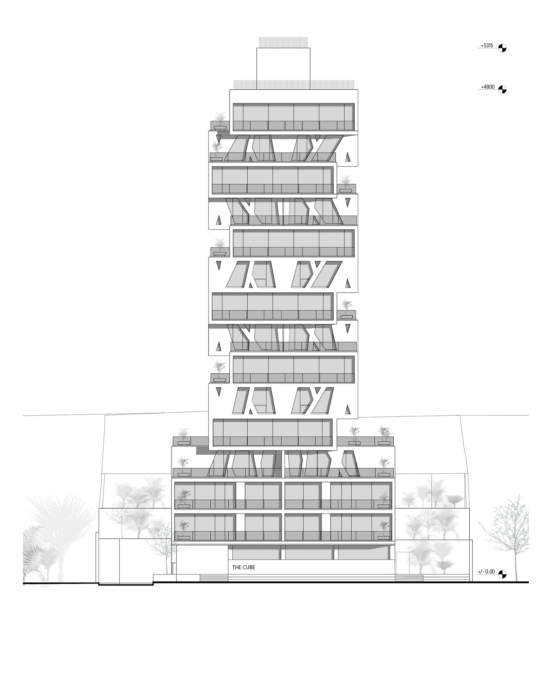 amazon tower XIV architectural plans 2
