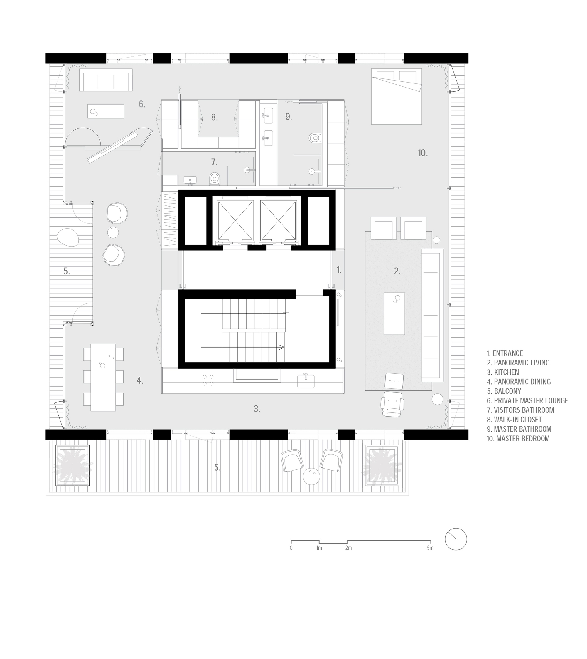 amazon tower XIV architectural plans 5