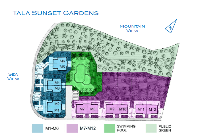 Тала закат сады архитектурные планы 1