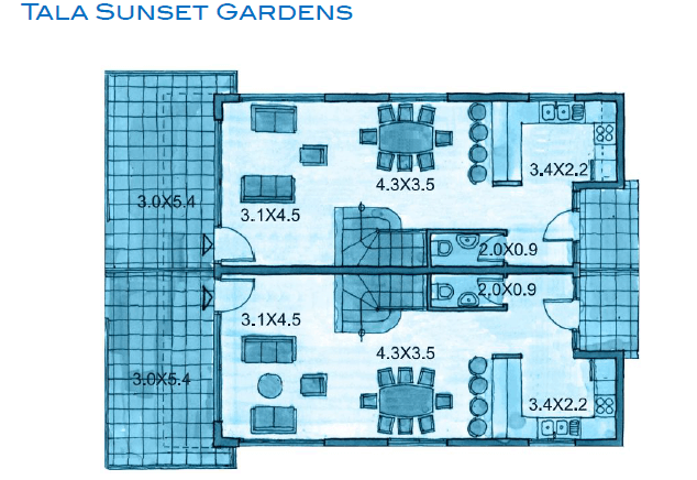Тала закат сады архитектурные планы 3